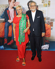 Doris Doerrie und Martin Moszkowicz bei der Premiere "Das Pubertier" am 04.07.2017 im Math&auml;ser Filmpalast (&copy;Foto: Martin Schmitz)